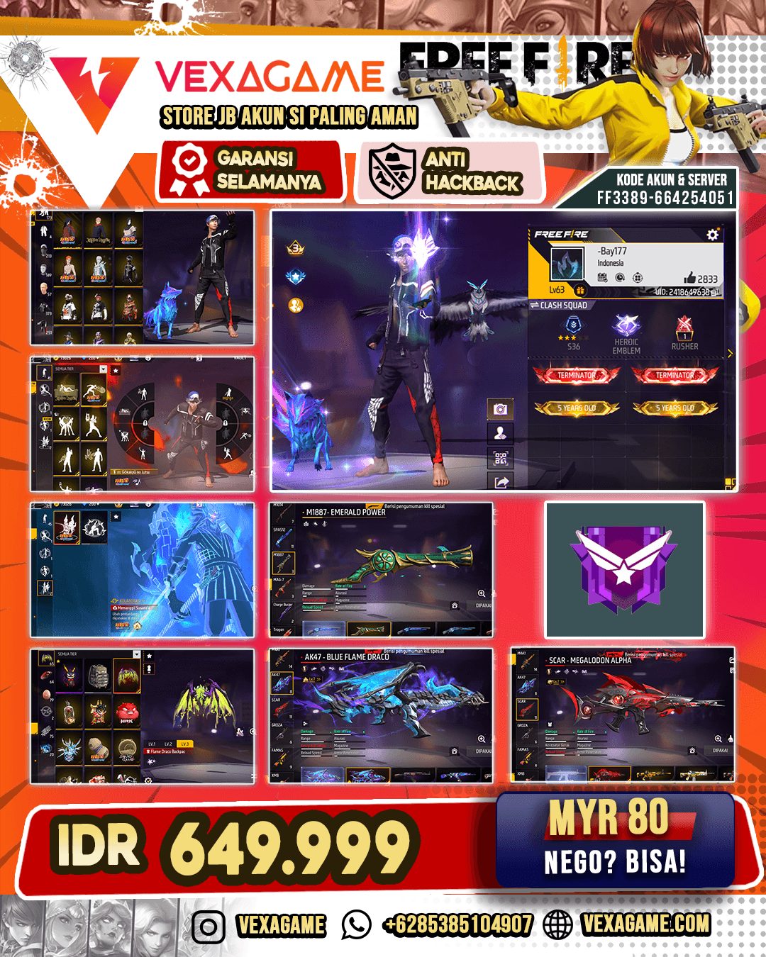 2 EVO MAX | Vault TW 400 | SG trompet | BINDKOS