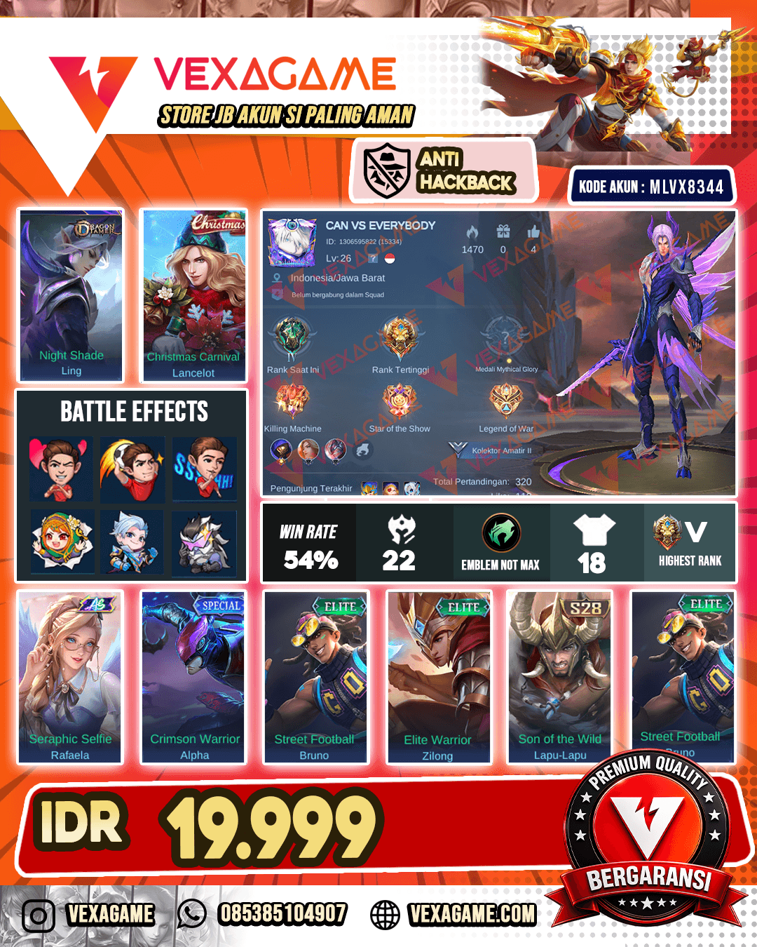 Akun Murah Harga Pelajar
