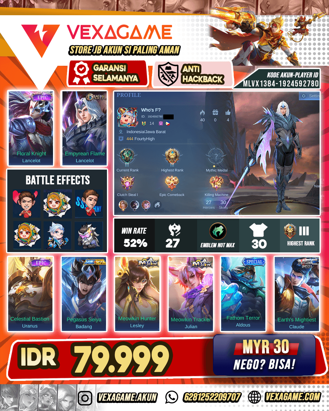 Akun Murah