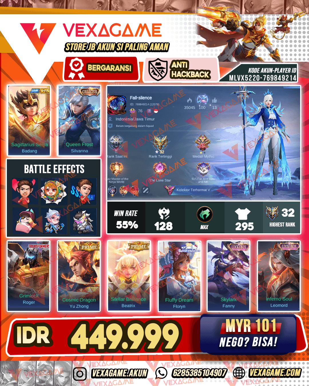 Silvanna Collector | Badang Saint Seiya Gold