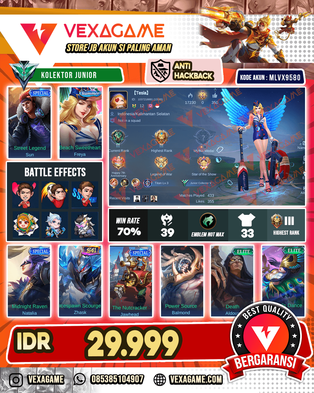 Akun Murah Harga Pelajar
