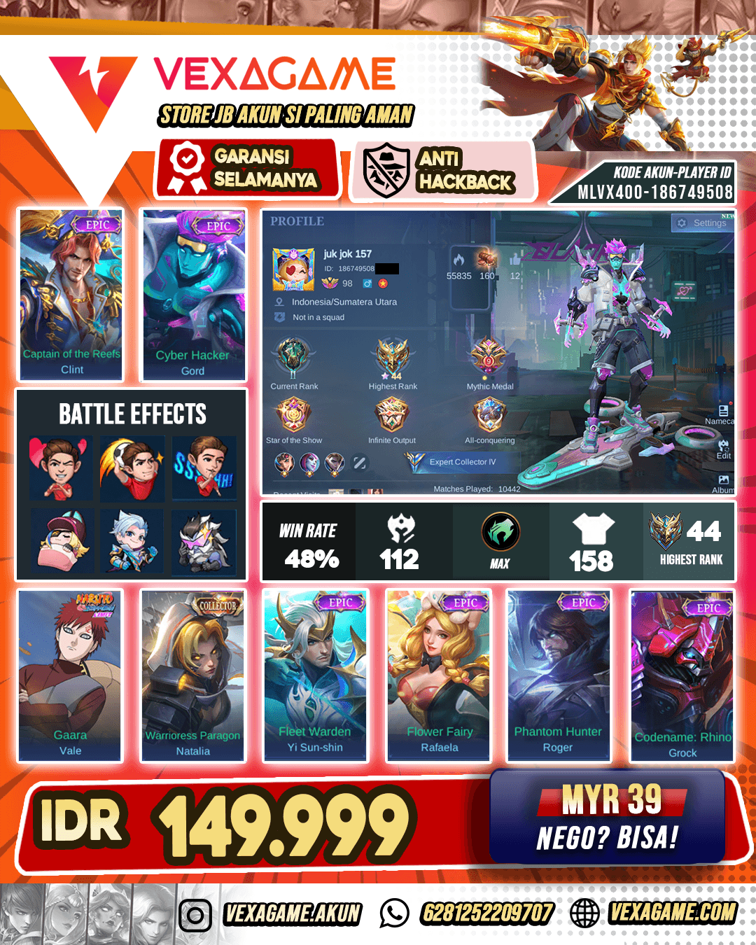 Gord Epic Murah