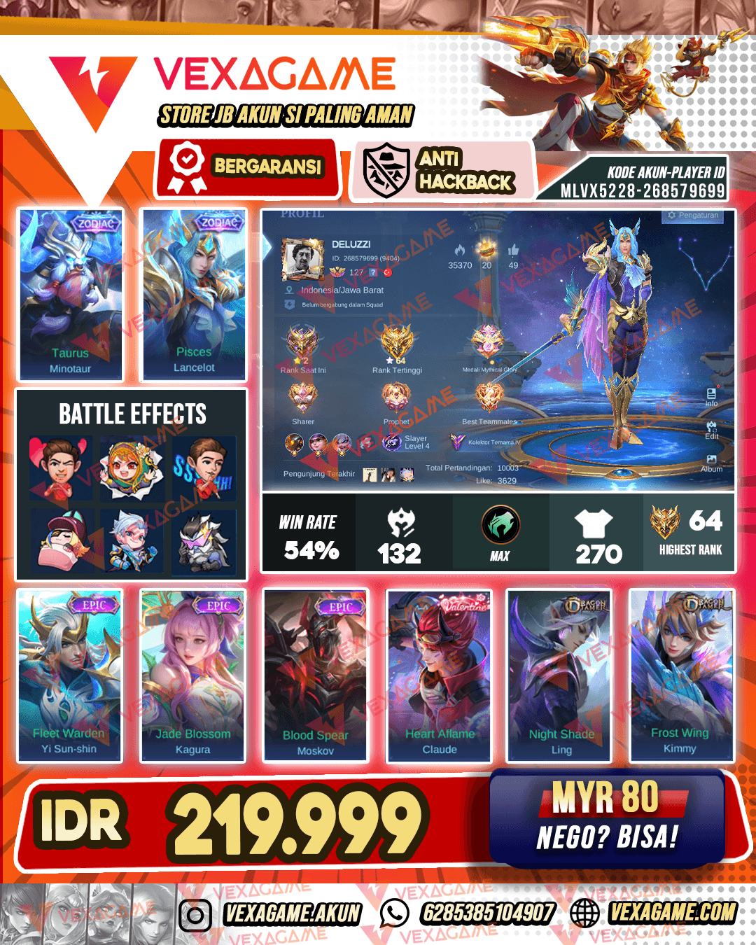 Lancelot Zodiac | Minotaur Zodiac