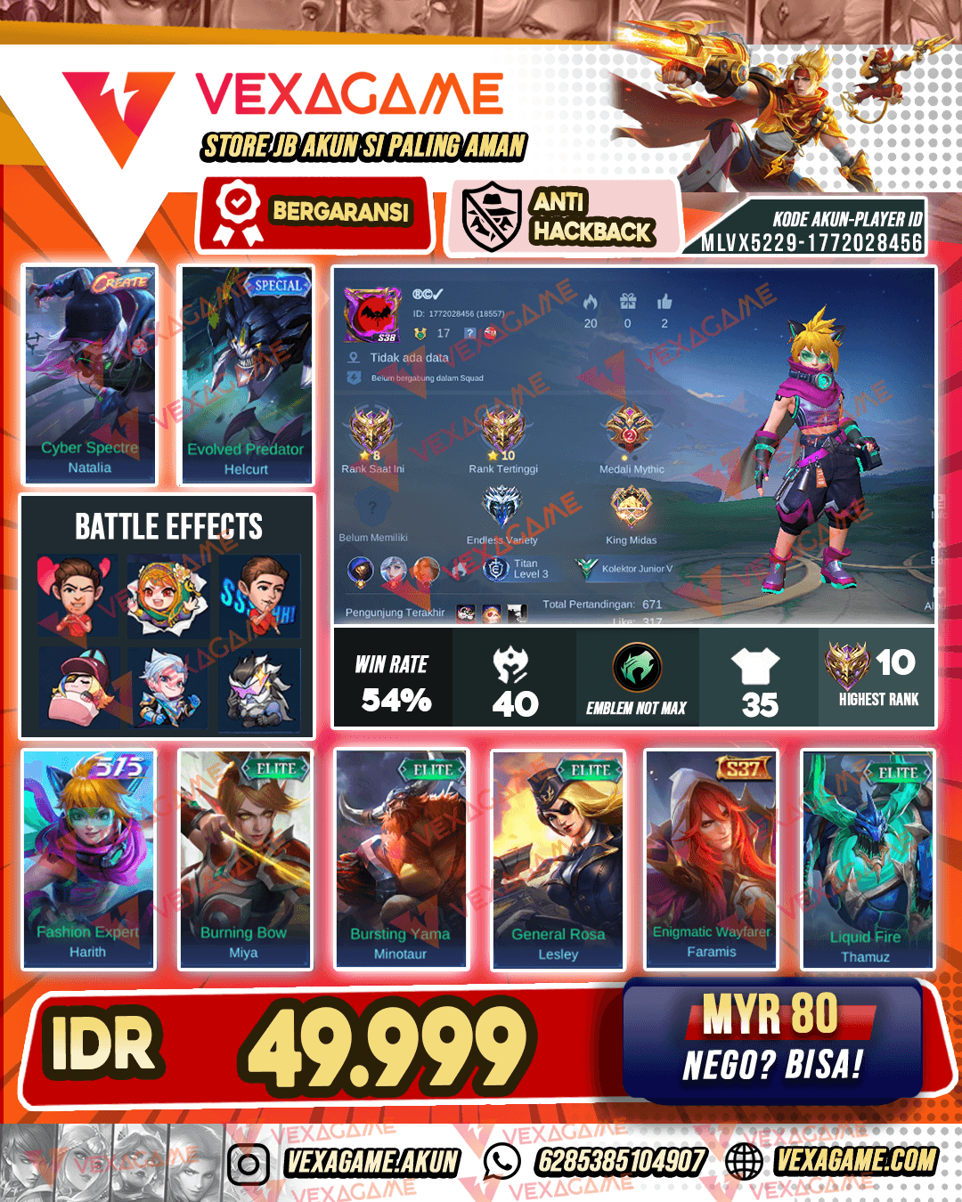 Akun Murah