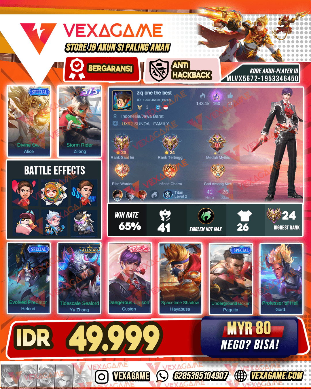 Akun Murah