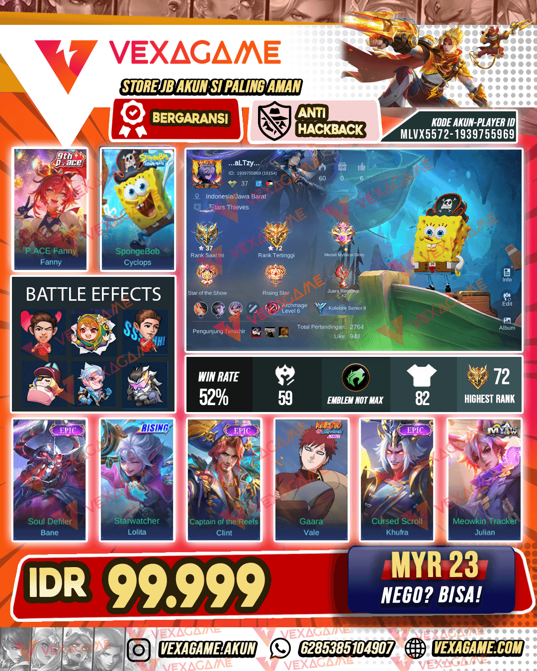 Cyclops Spongebob