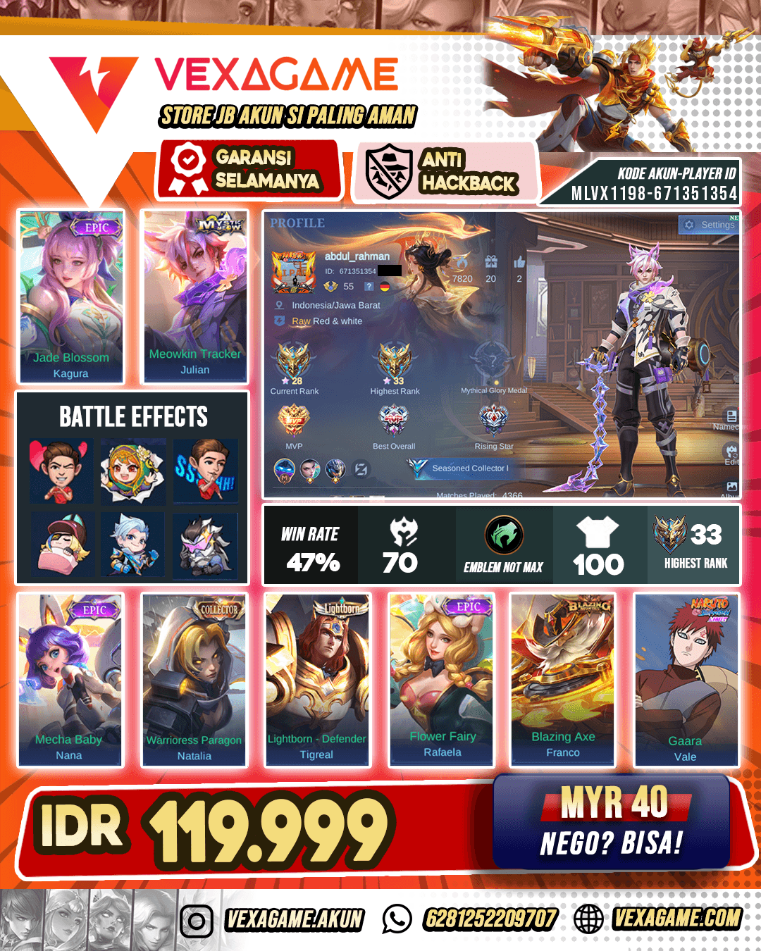 Akun Murah