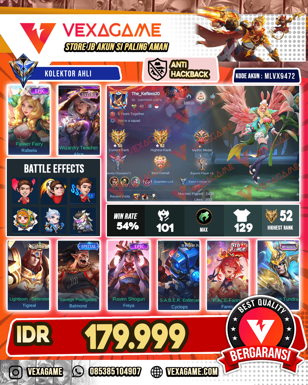 Rafaela Epic | Alice Luckybox