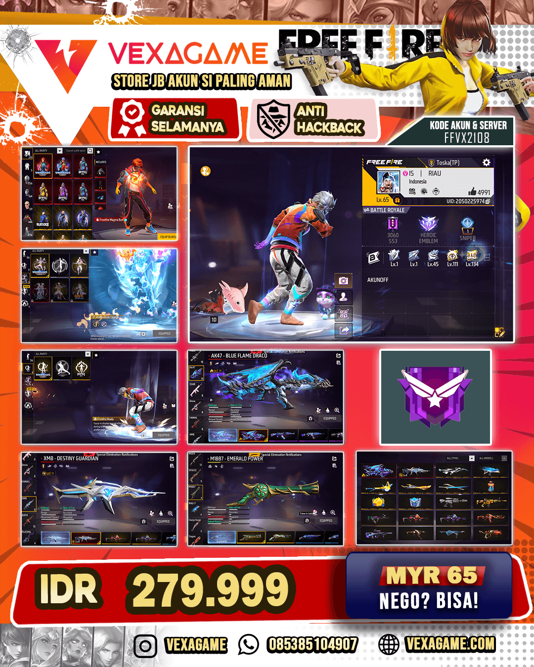 2 Evo 1 Max | Animasi Kedatangan On | Lock Changer On | Vault OTW 450 | SG 4 Rasa