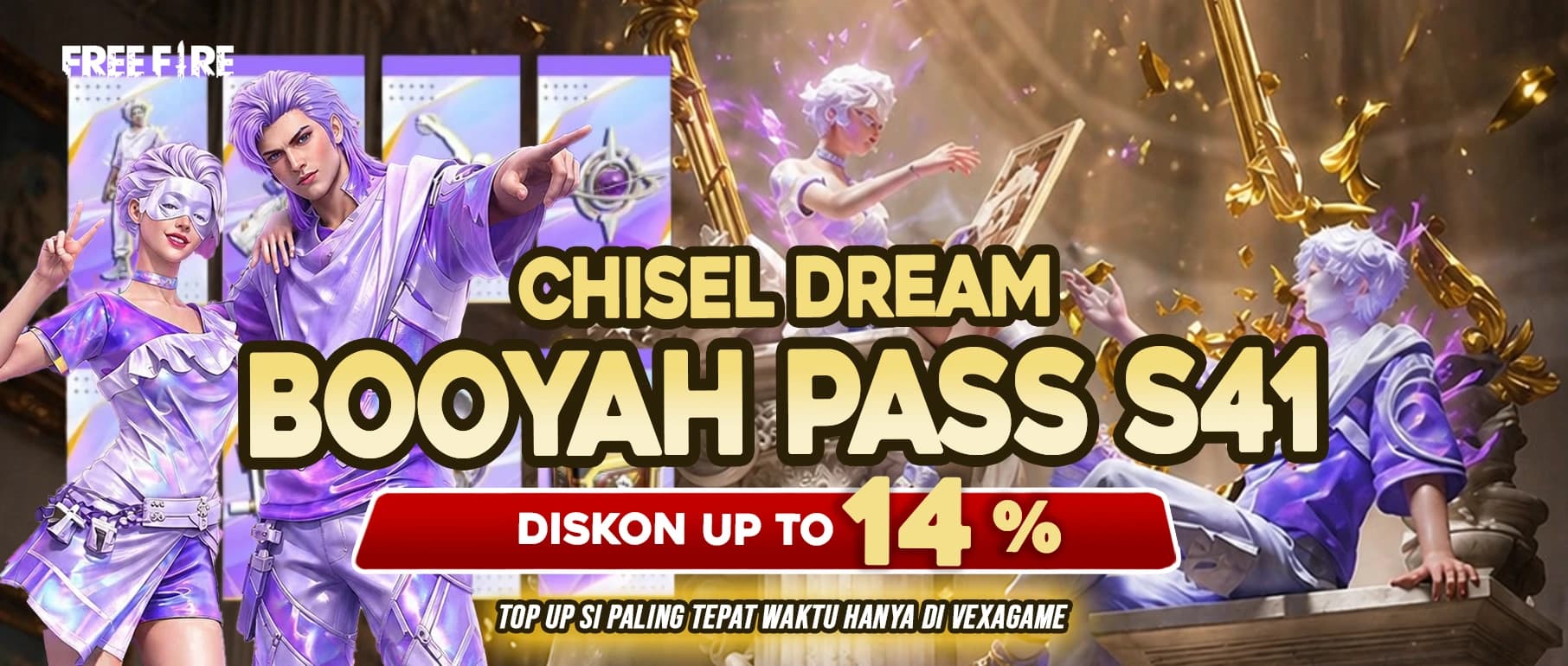 BOOYAH PASS S41 - FREE FIRE