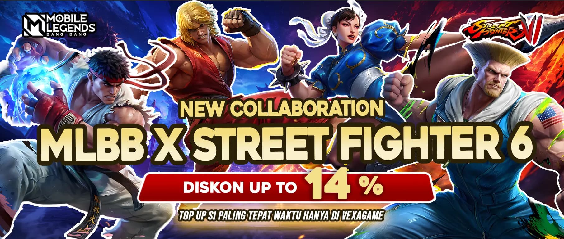 MLBB x Street Fighters
