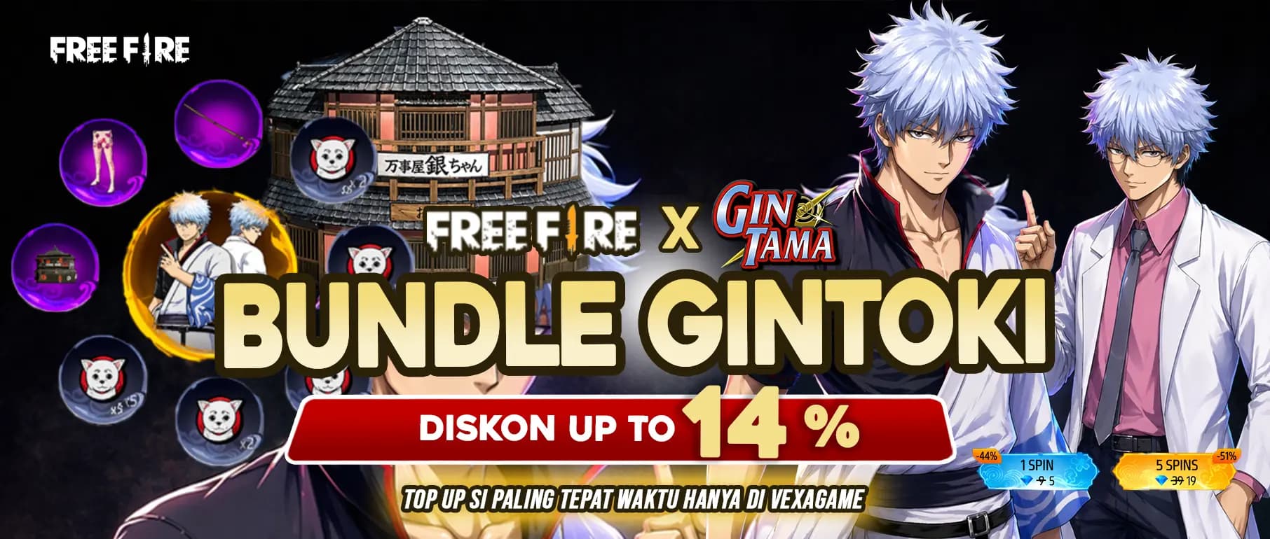 BUNDLE GINTOKI - FF X GINTAMA