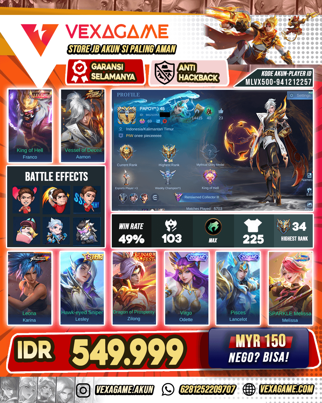 Amon Soul Vessel Ft Franco Legends