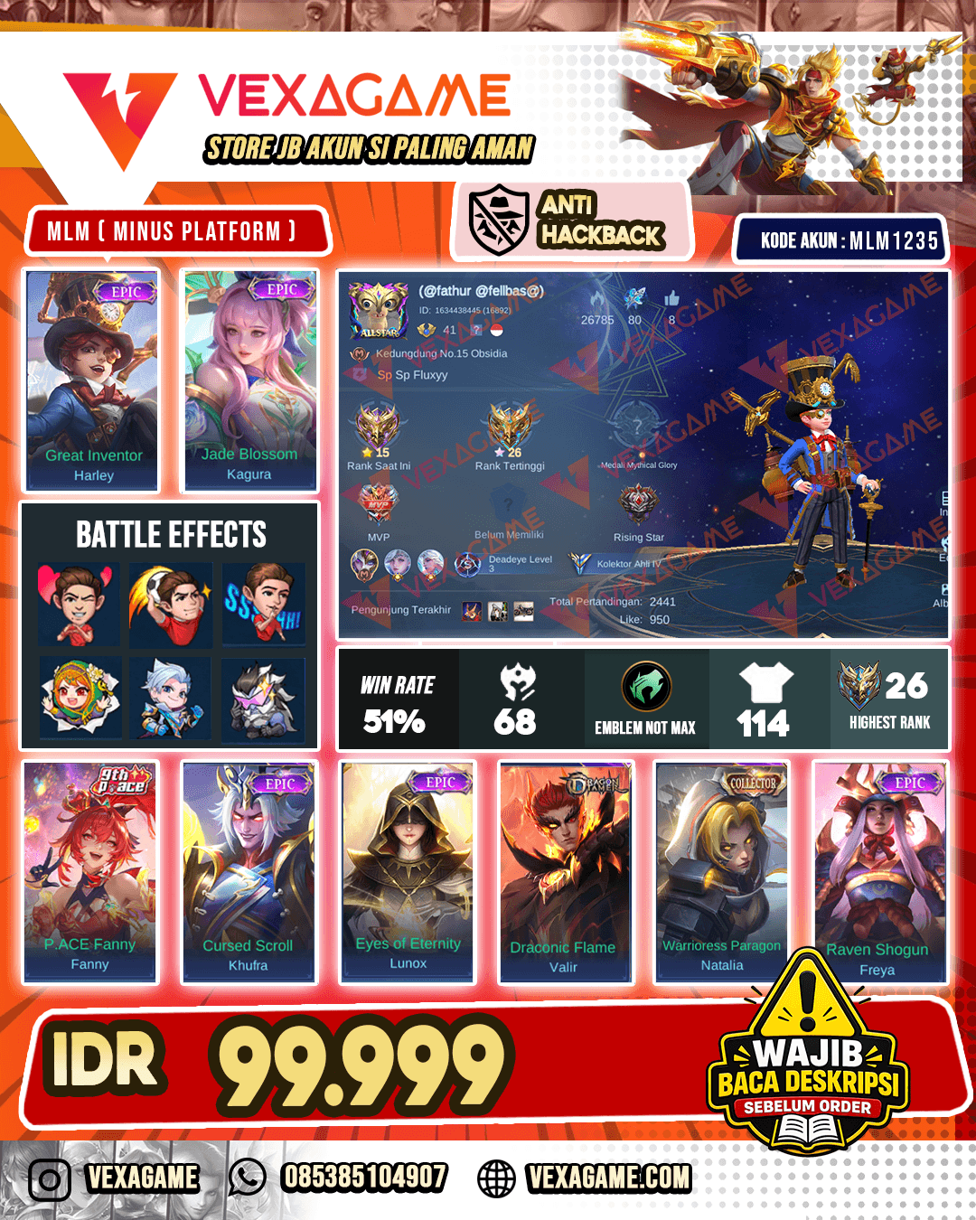 Harley Epic X Kagura Epic