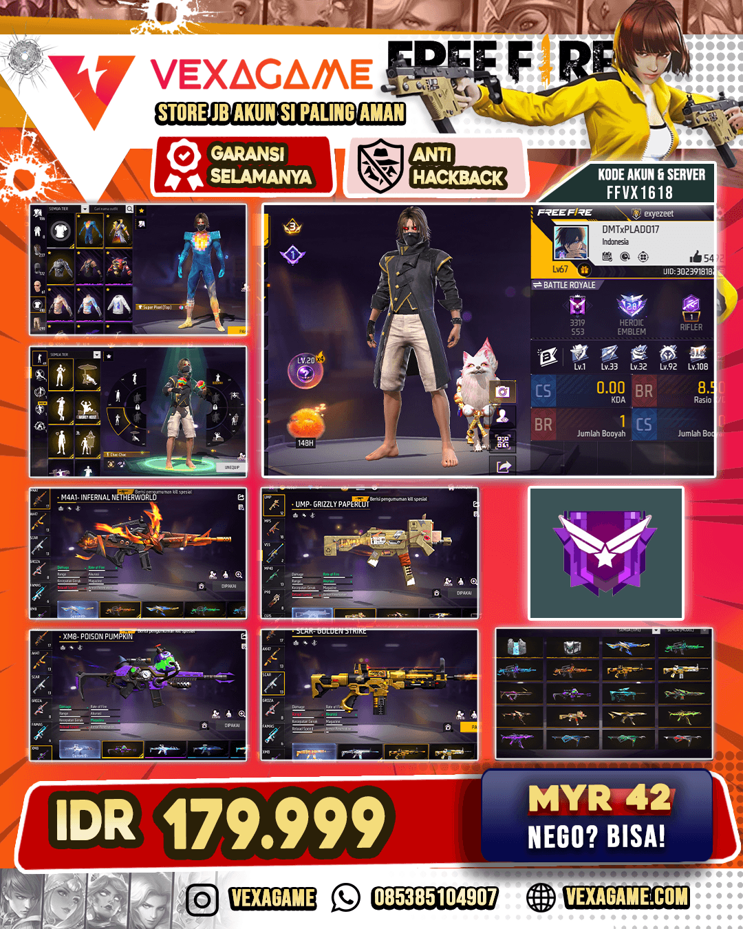 Yeti Bundle | M4A1 3 Rasa | SCAR 2 Rasa | XM8 Poison Pumpkin | UMP 2 Rasa