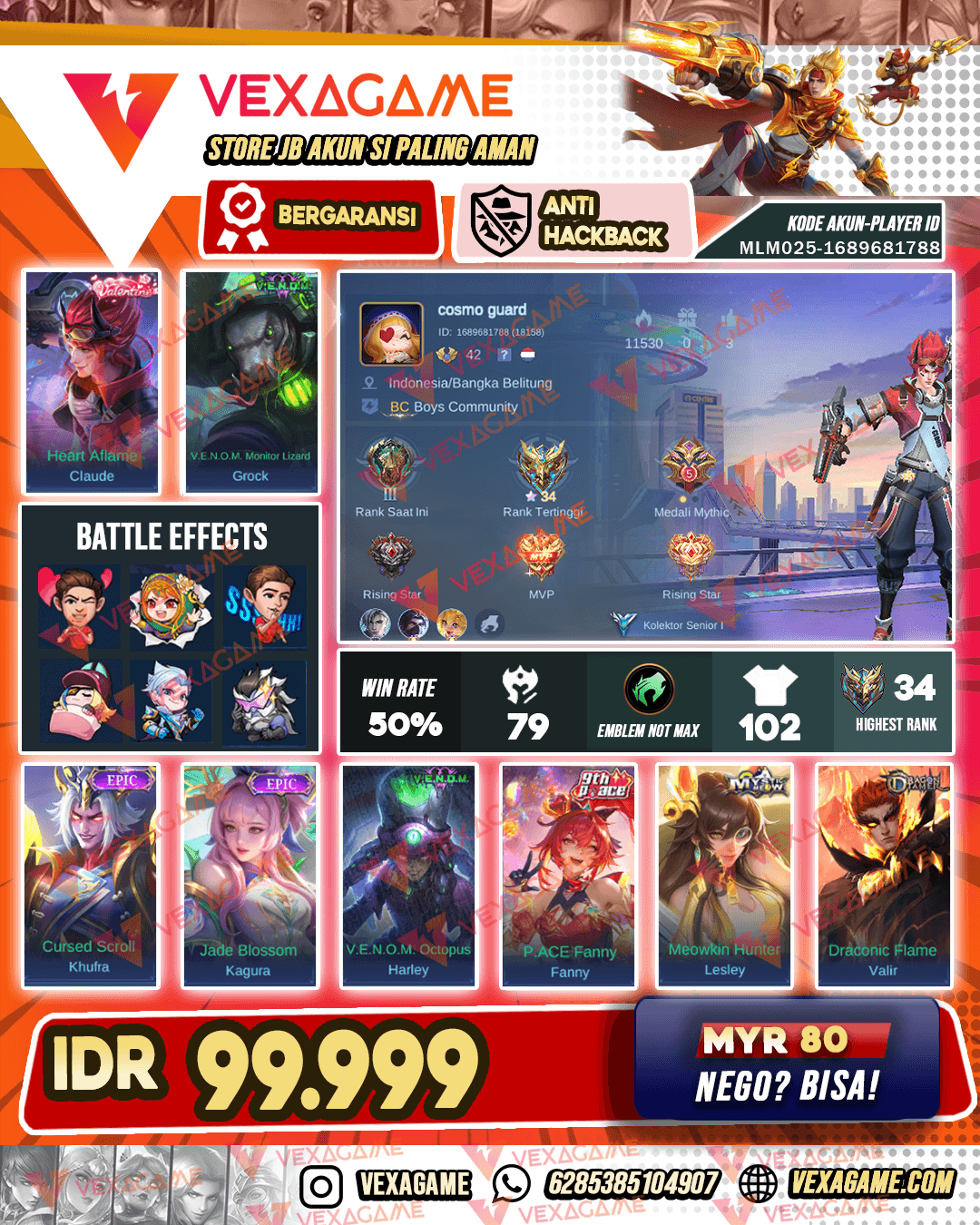 Claude Valentine | Fanny P.ACE