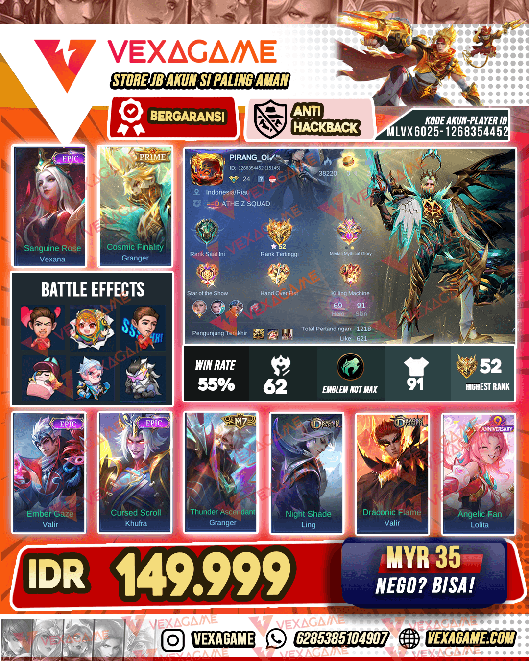 Granger Prime | Vexana Epic