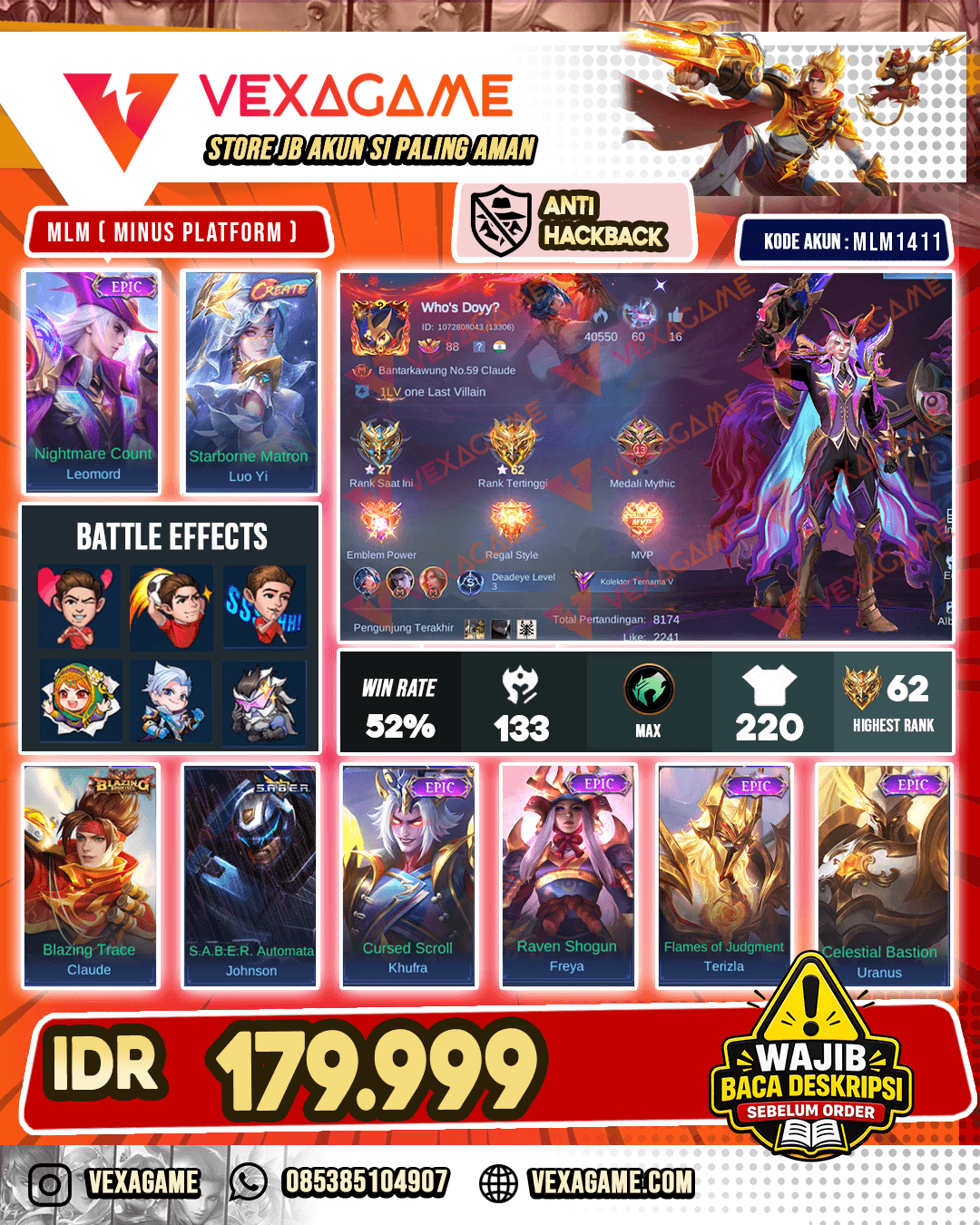 Leomord Epic | Luo Yi Create