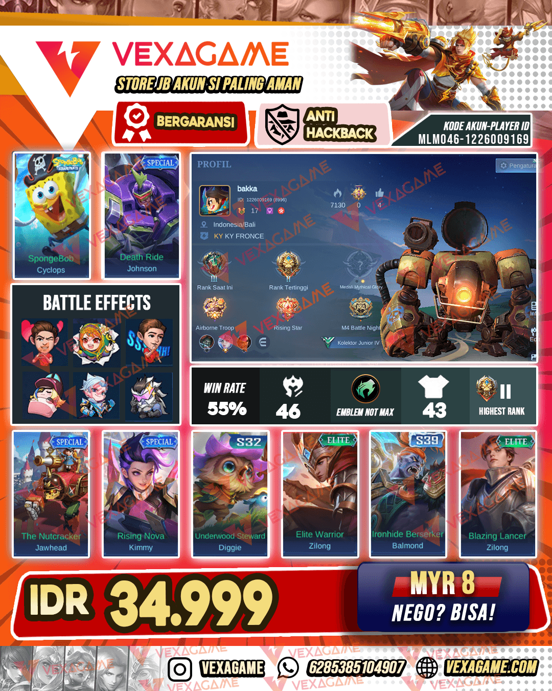 Akun Murah