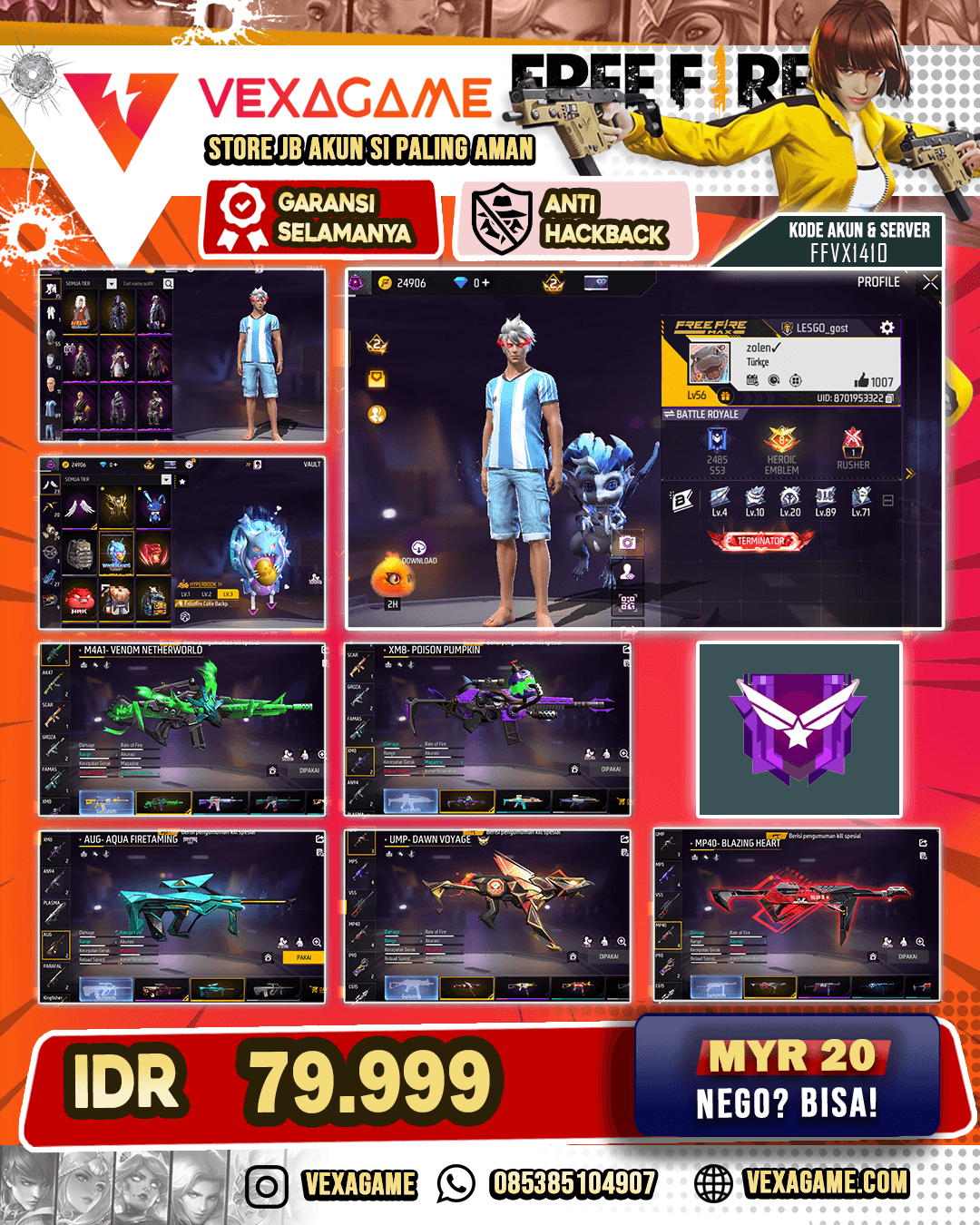 Akun Murah Harga Pelajar