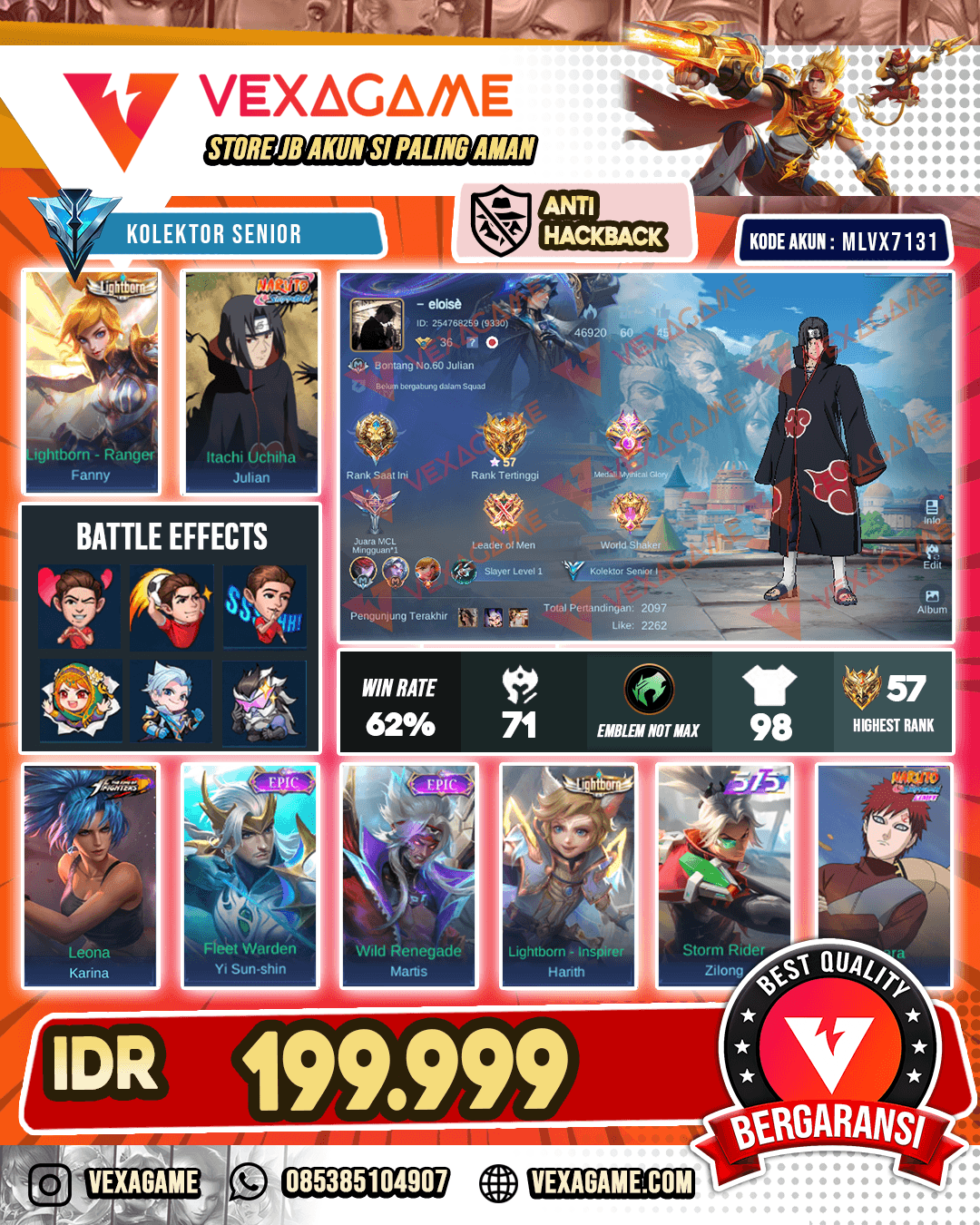 Julian Itachi | Martis Epic
