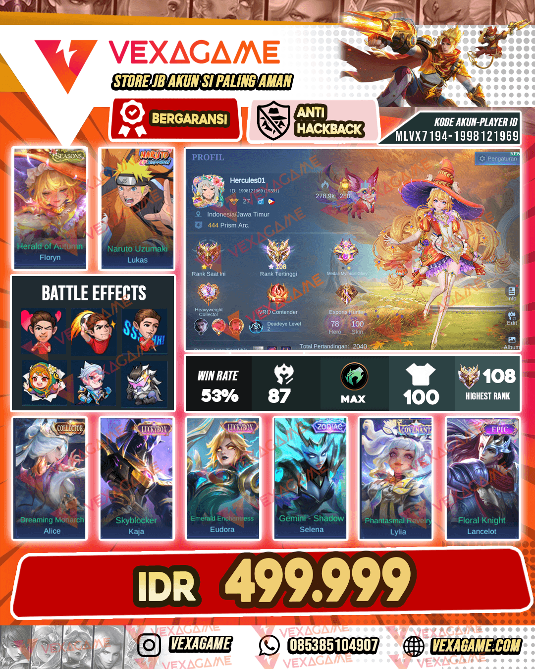 Floryn Season | Alice Collector | Lukas Naruto | Ex Immo