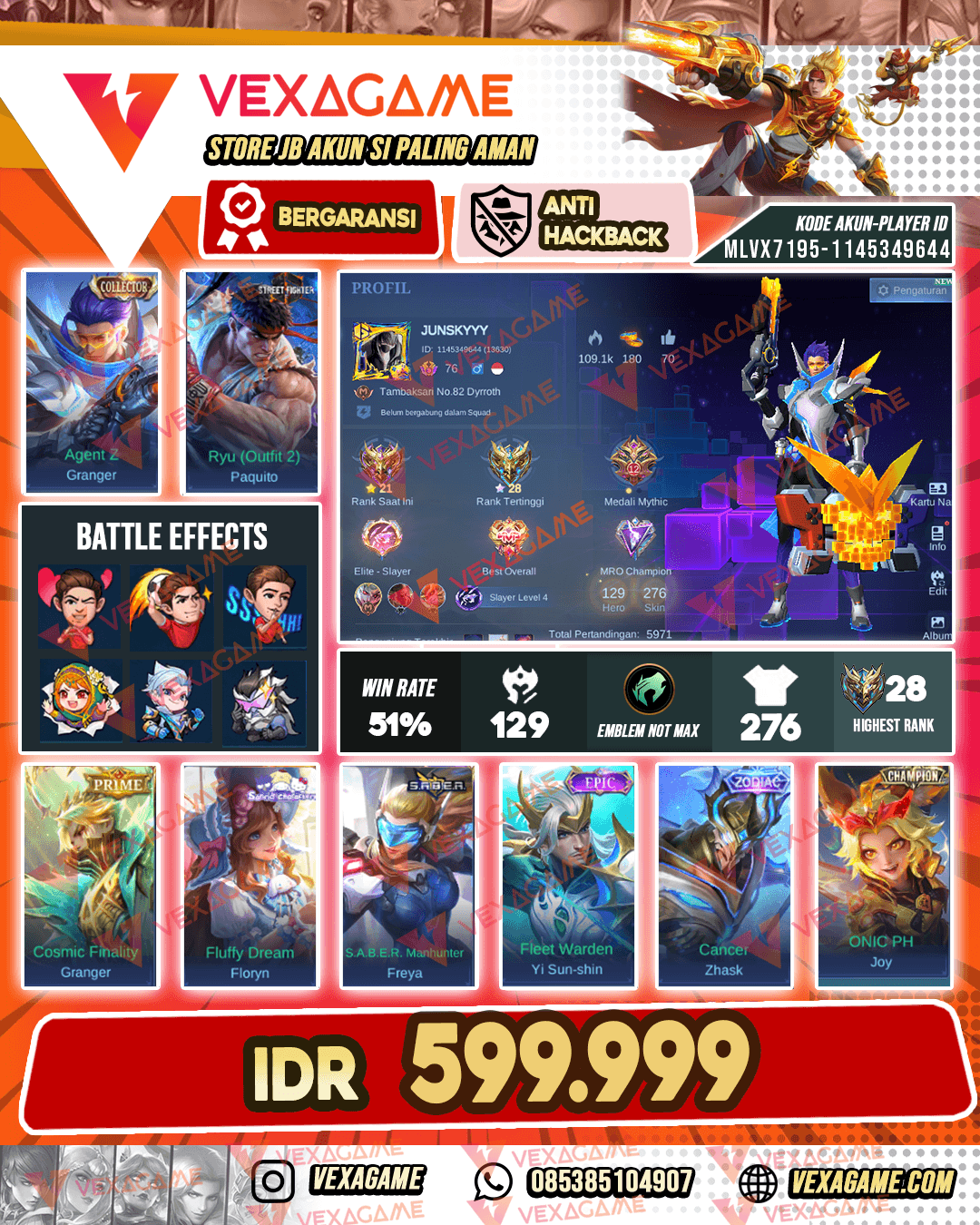 Granger Collector | Paquito Street FIghter