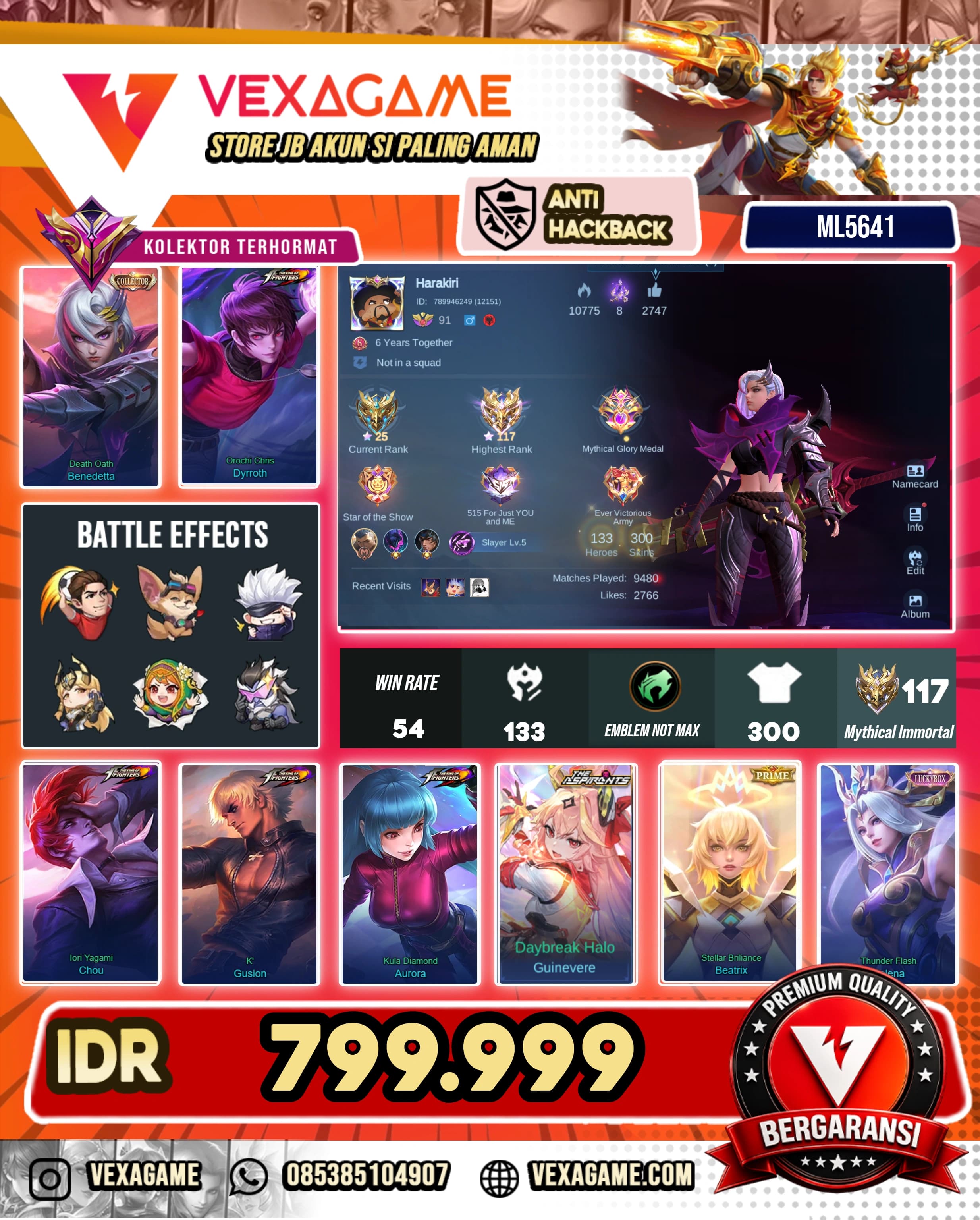 Benedetta CC | 4 KOF | Guinevere Asphirant