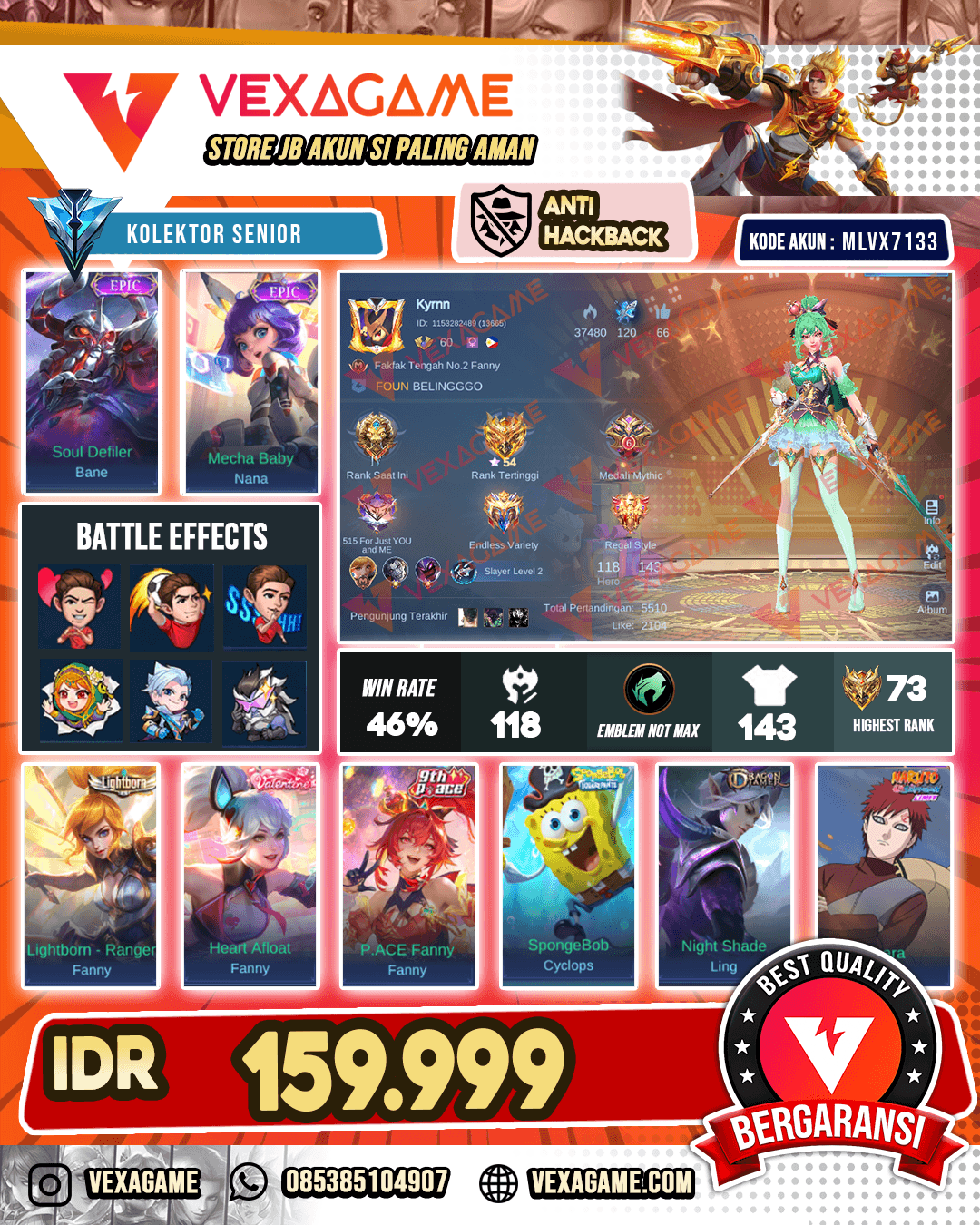Fanny Pace | Kagura Epic