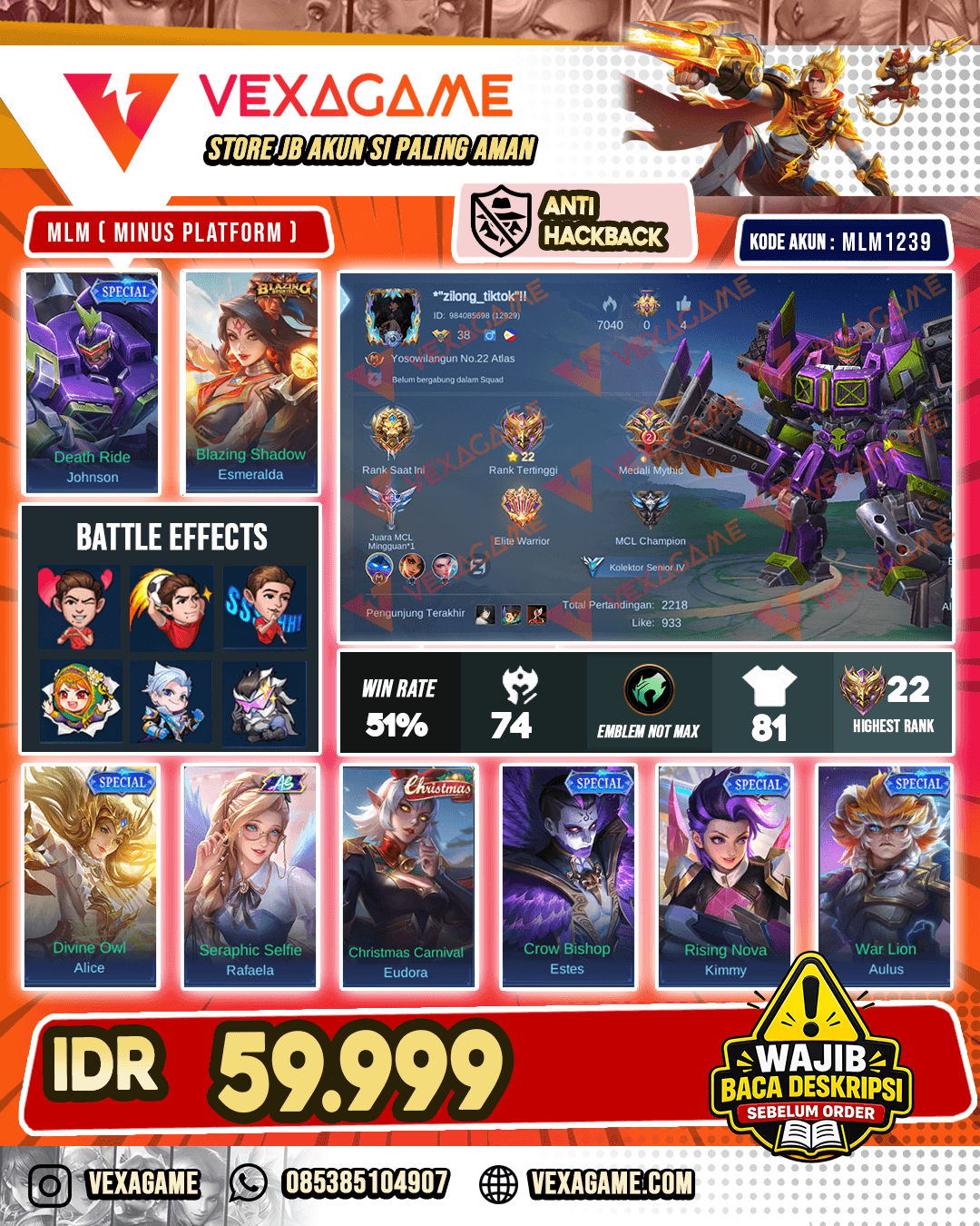 Jhonson Special | Esme Blazing