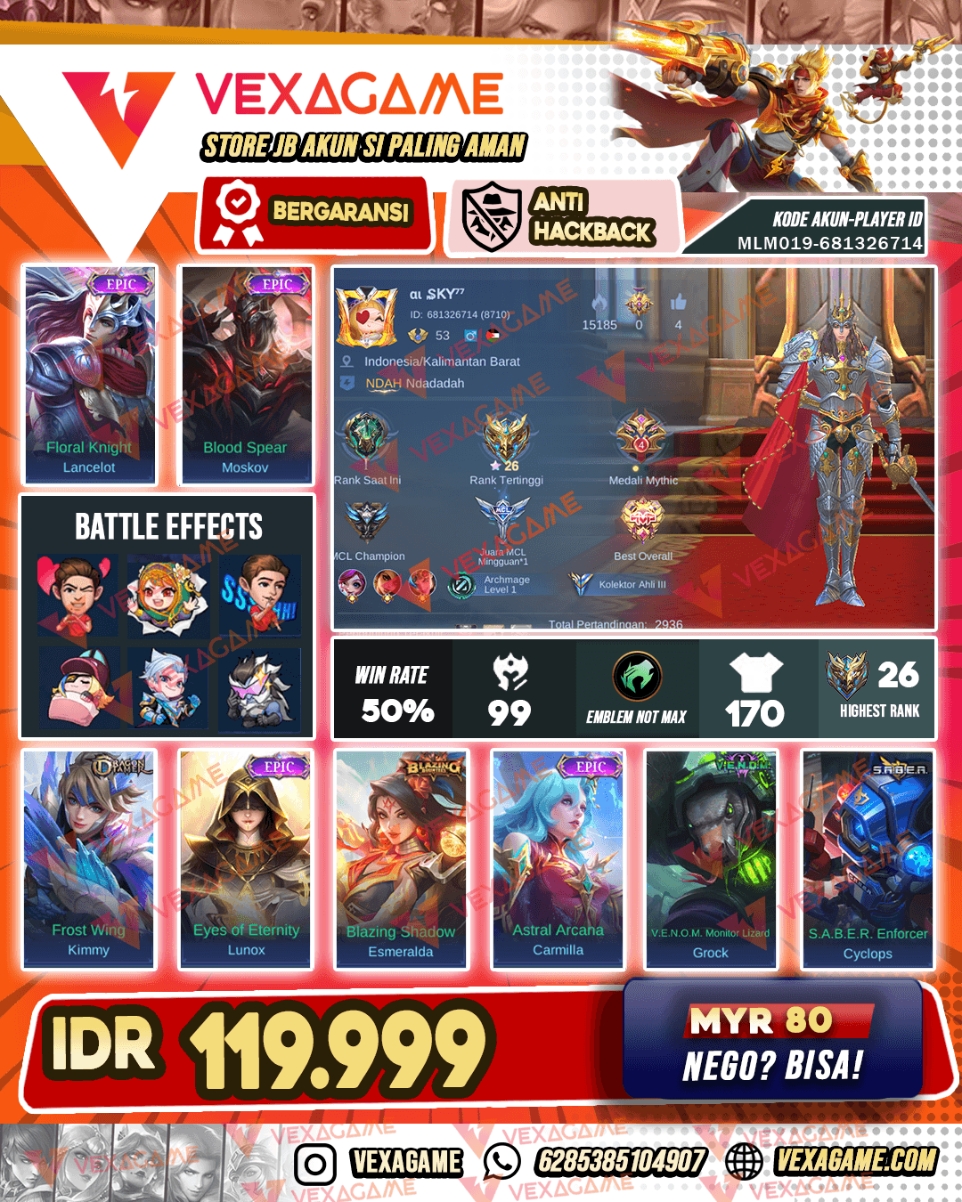 Lancelot Epic | Kimmy Dragon Tamer
