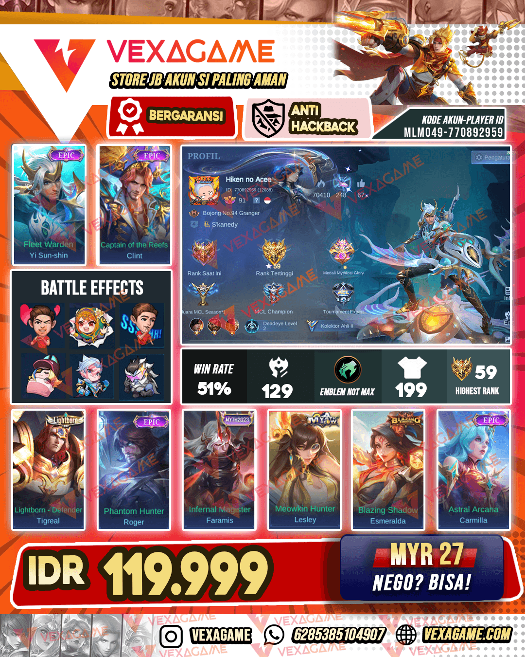 Yss Epic | Clint Epic