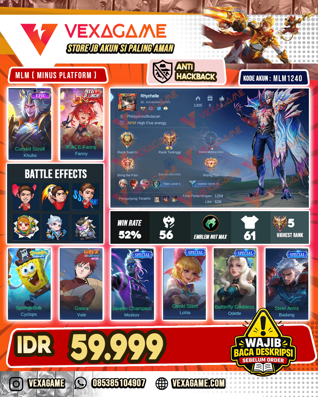 Akun Murah