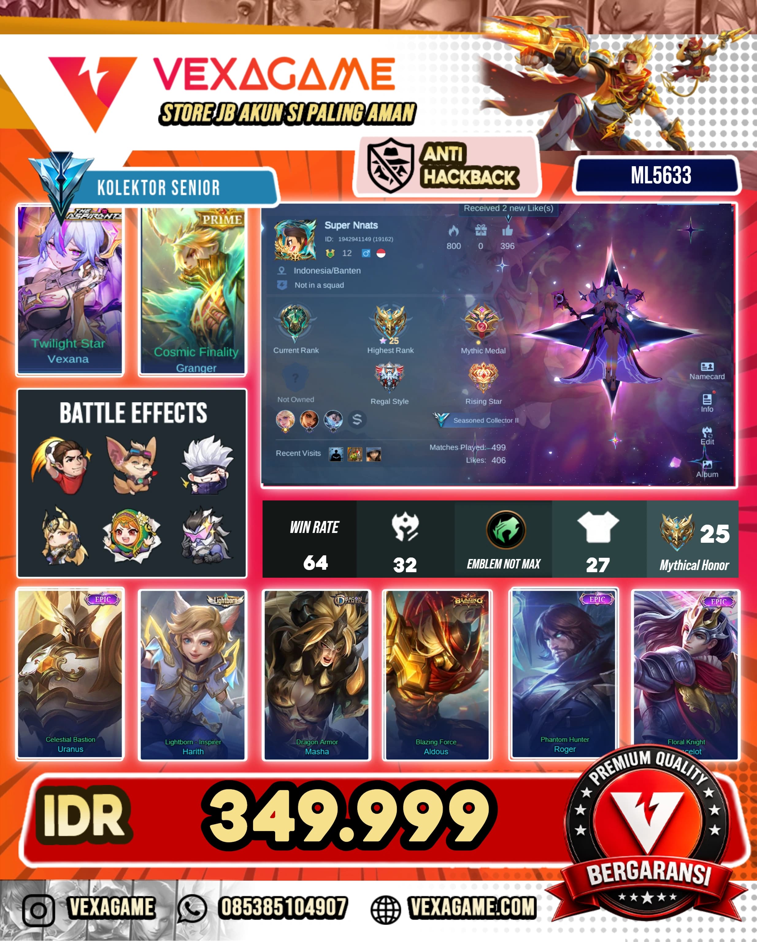Polosan Vexana Asphirant | Granger Prime