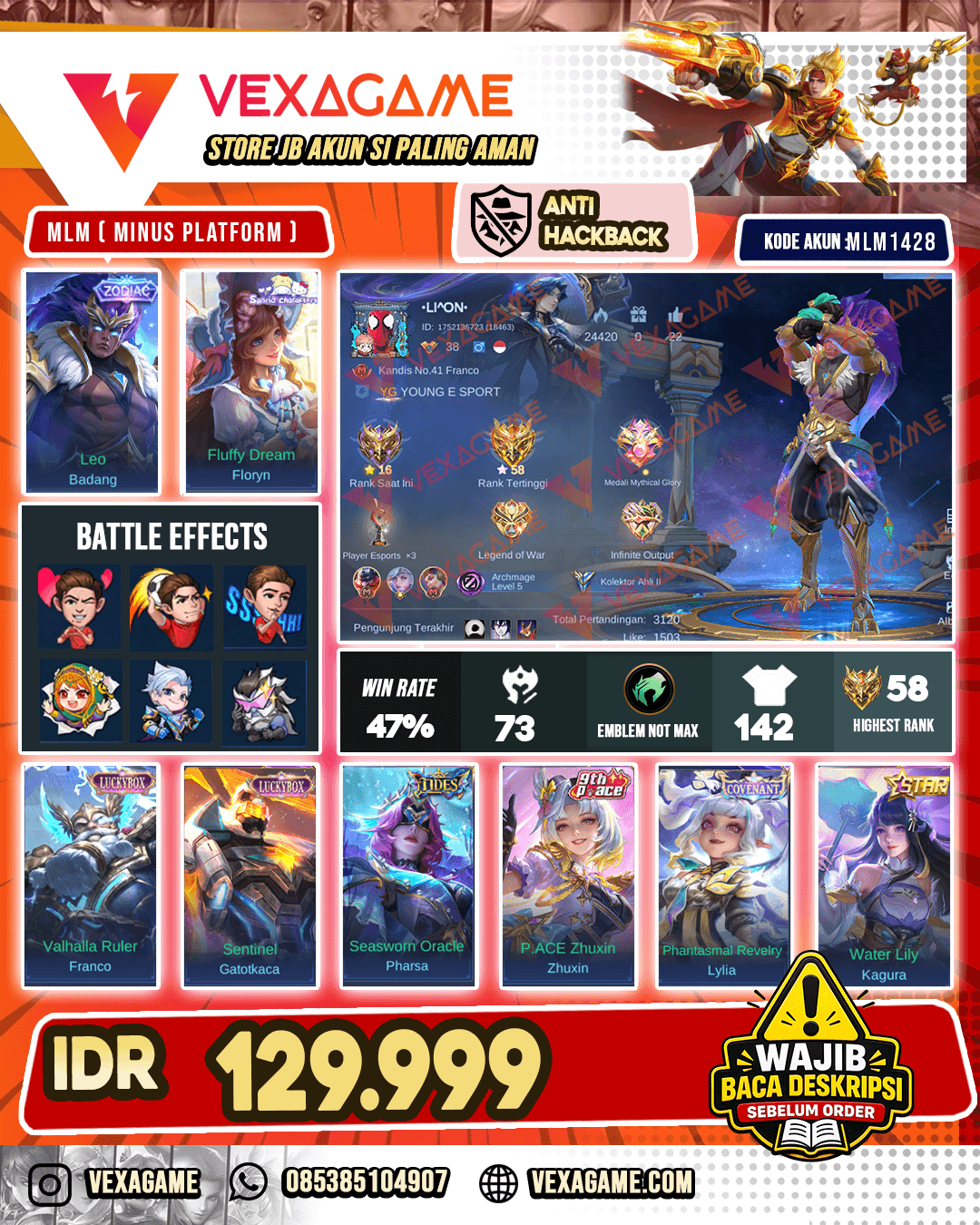 Badang Zodiac | 2 Luckybox