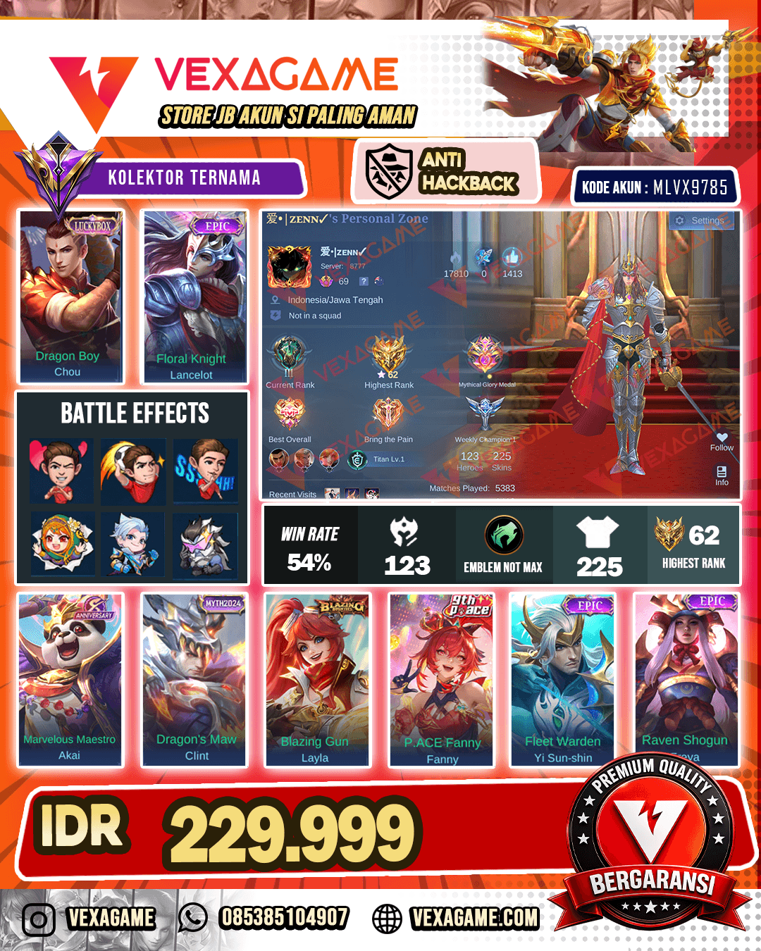 Lancelot Epic | Chou Luckybox