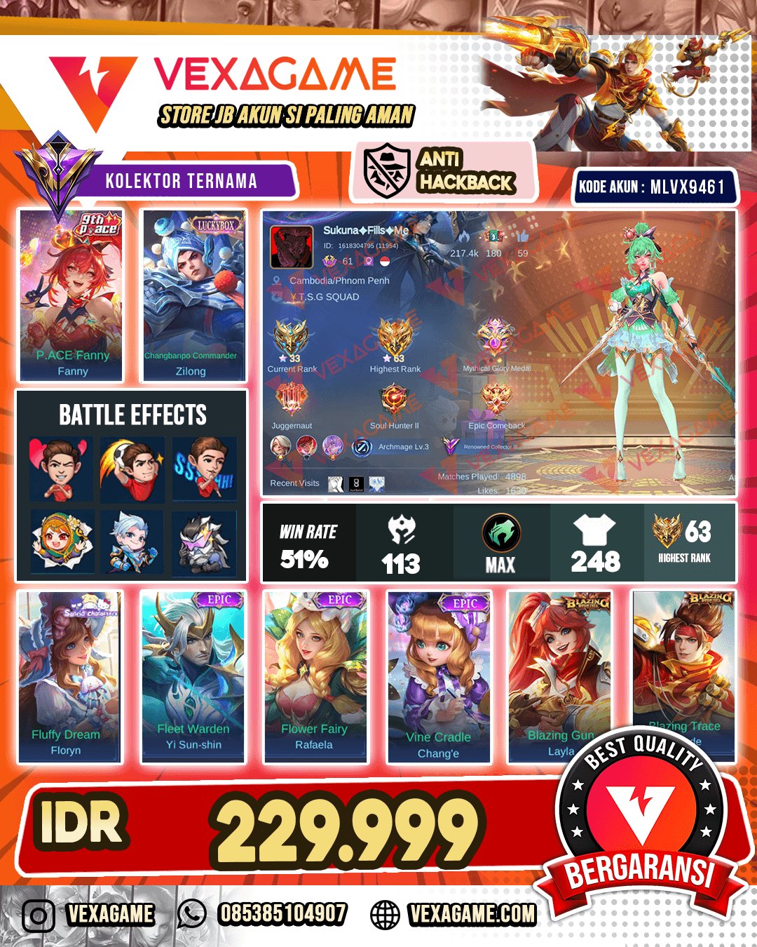Fanny P ace | Zilong Luckybox