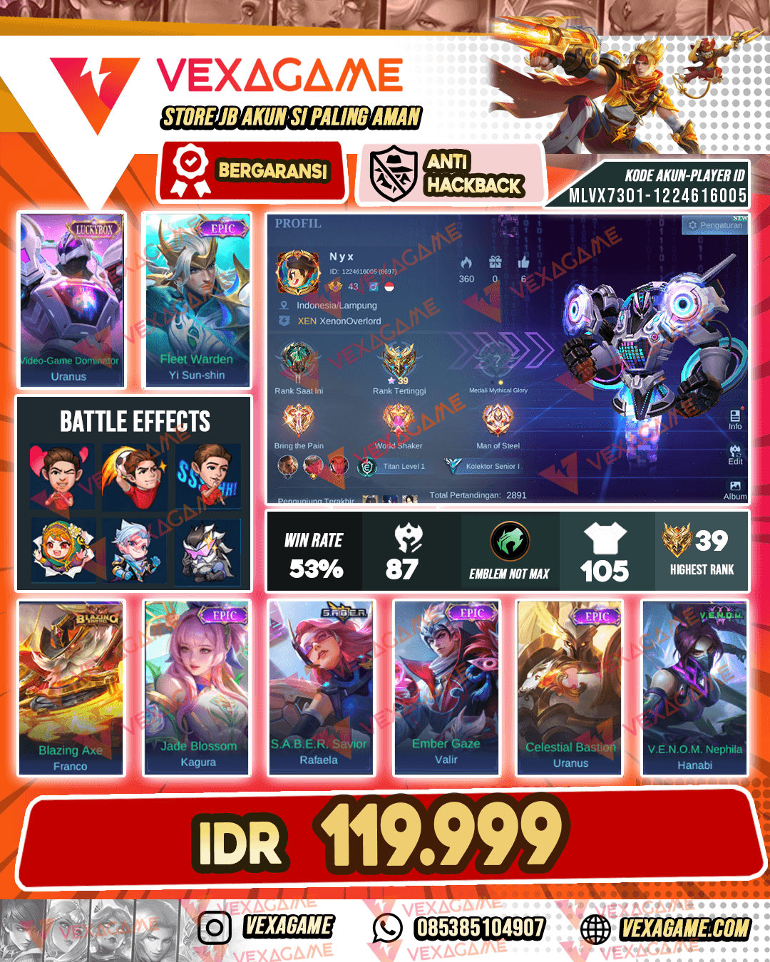 Uranus Luckybox | Yss Epic