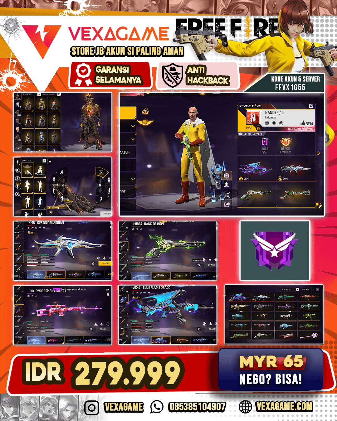 2 EVO | SG 2 Rasa | CN on | Vault OTW 400