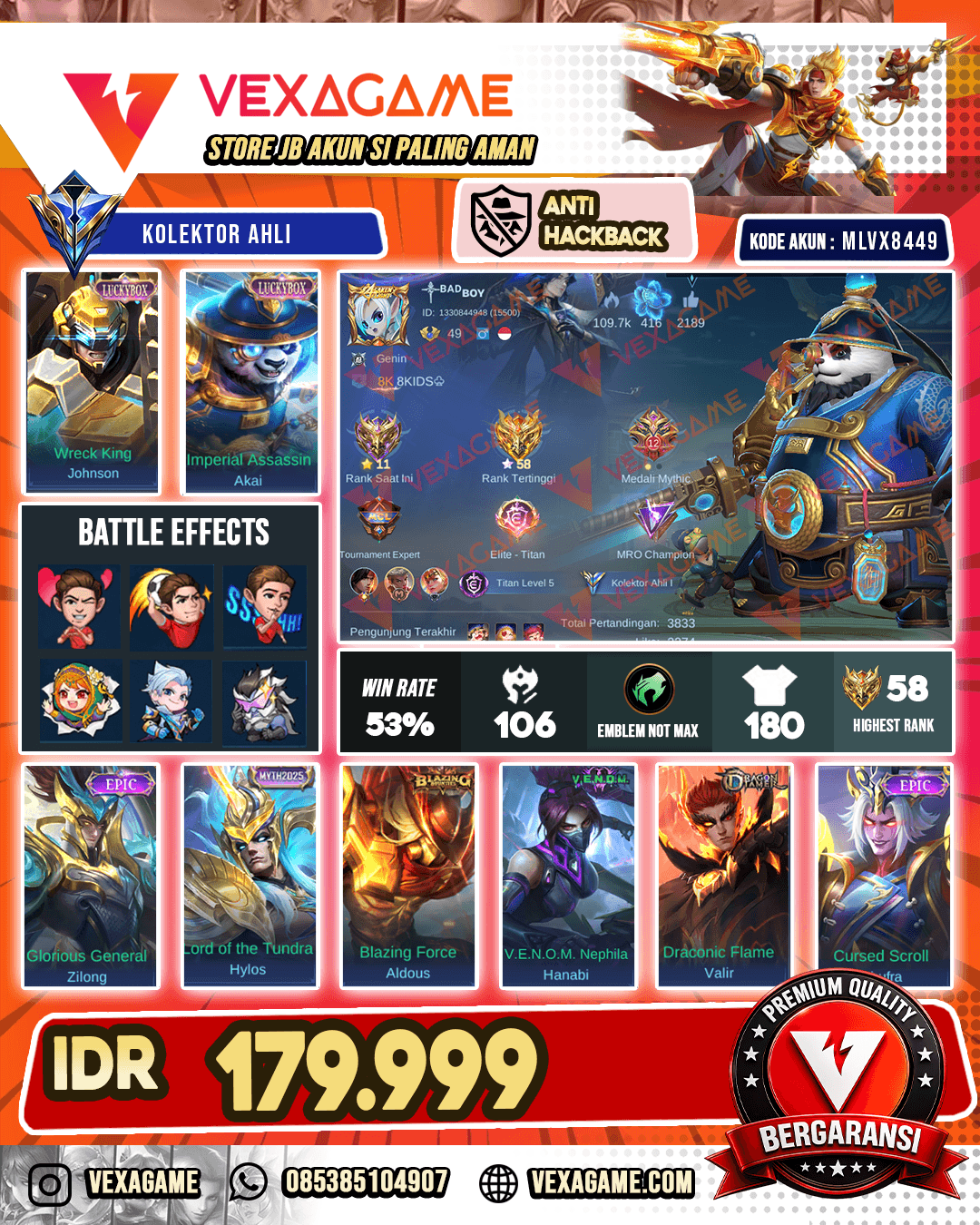 Akai Luckybox | Jhonson Luckybox