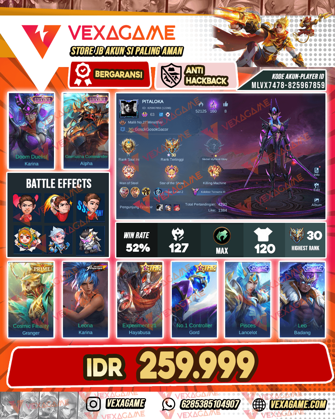 Karina Luckybox | Alpha Luckybox | Emblem Max