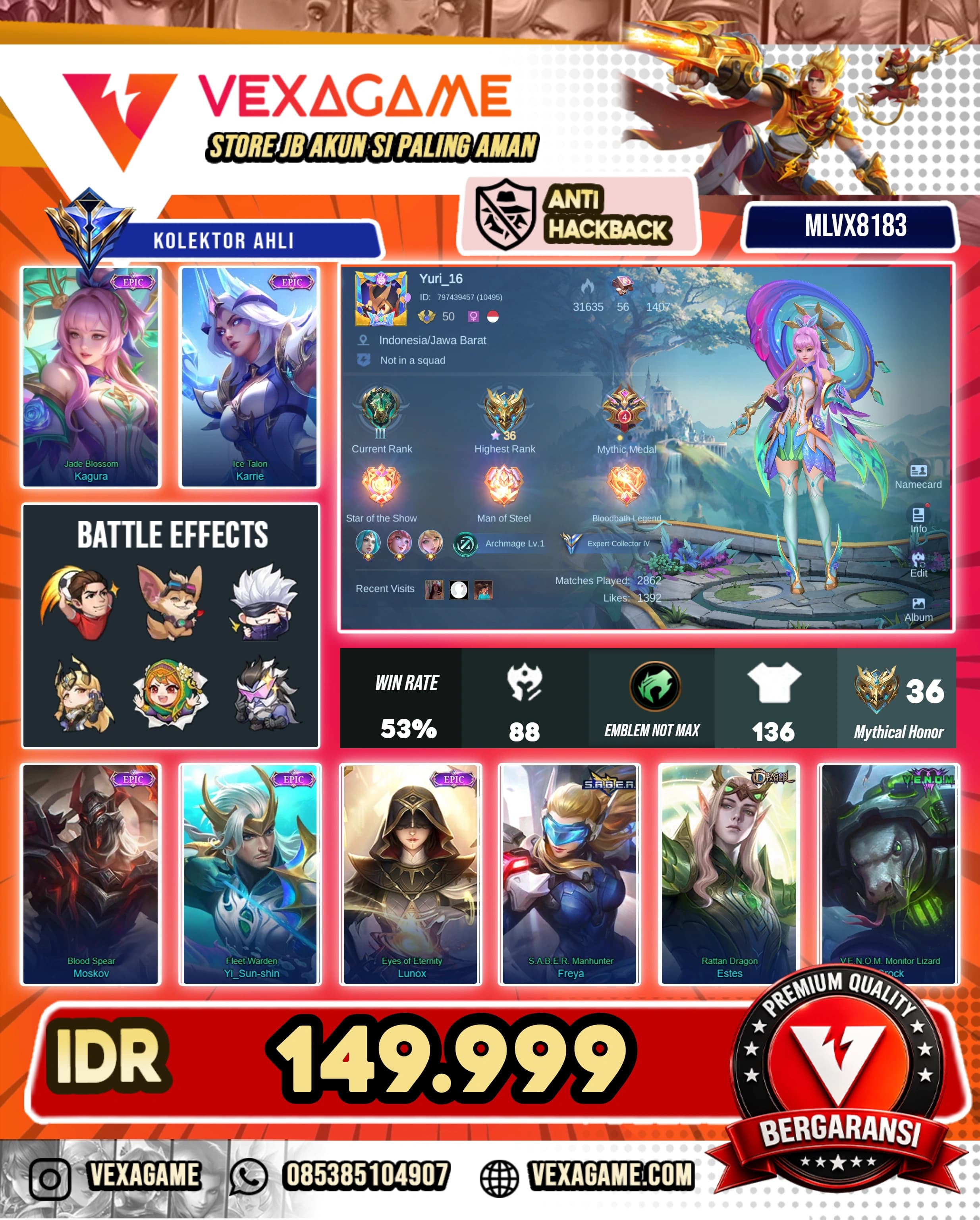 Kagura Epic | Karrie Epic