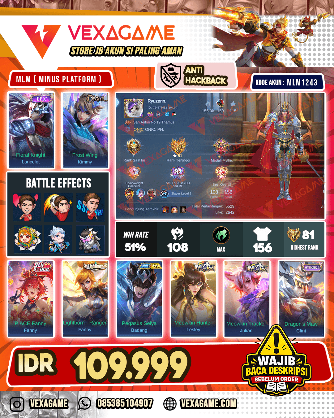 Lancelot Epic | Kimmy Dragon Tamer