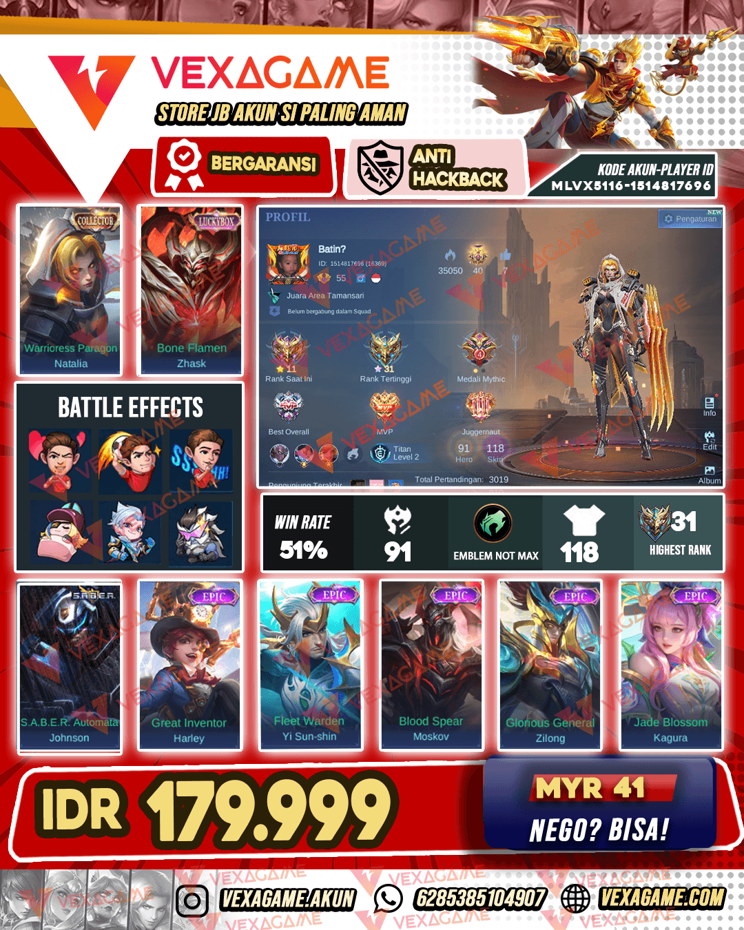 Natalia Collector X Zhask Luckybox