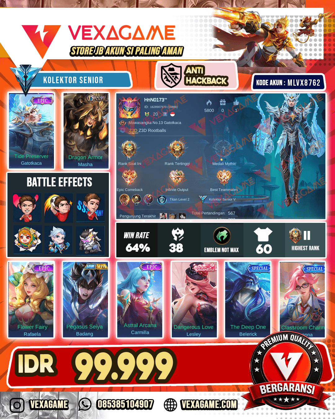 Gatotkaca Epic | Masha Dragon Tamer