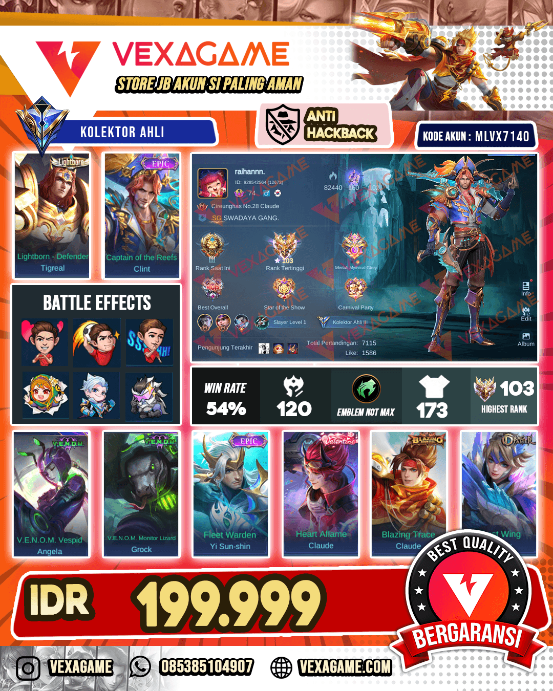 Clint Epic | Claude Blazing | Ex Immortal