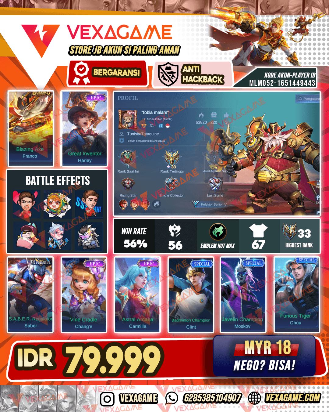 Franco Blazing | Harley Epic