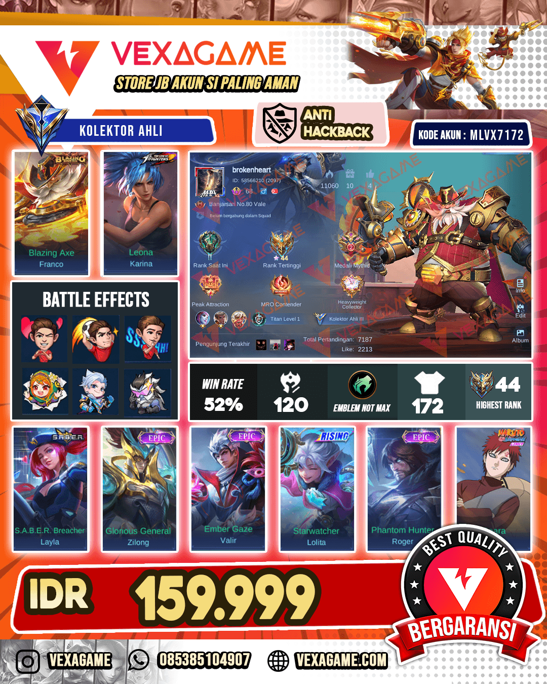 Franco Blazing | Roger Epic