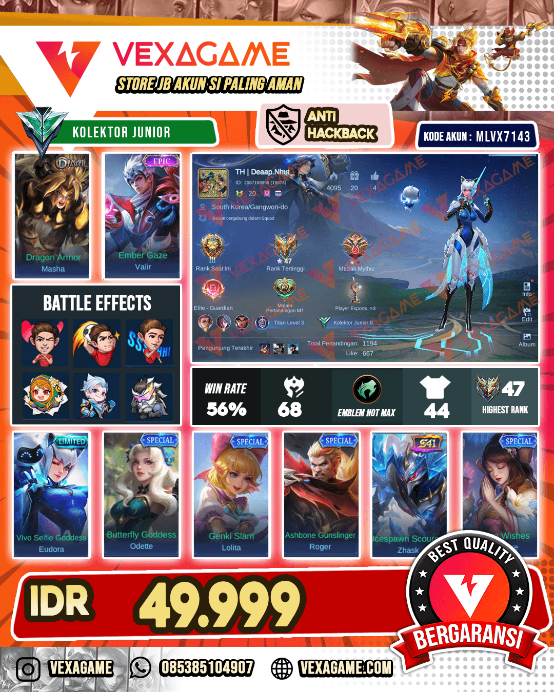 Akun Murahhh