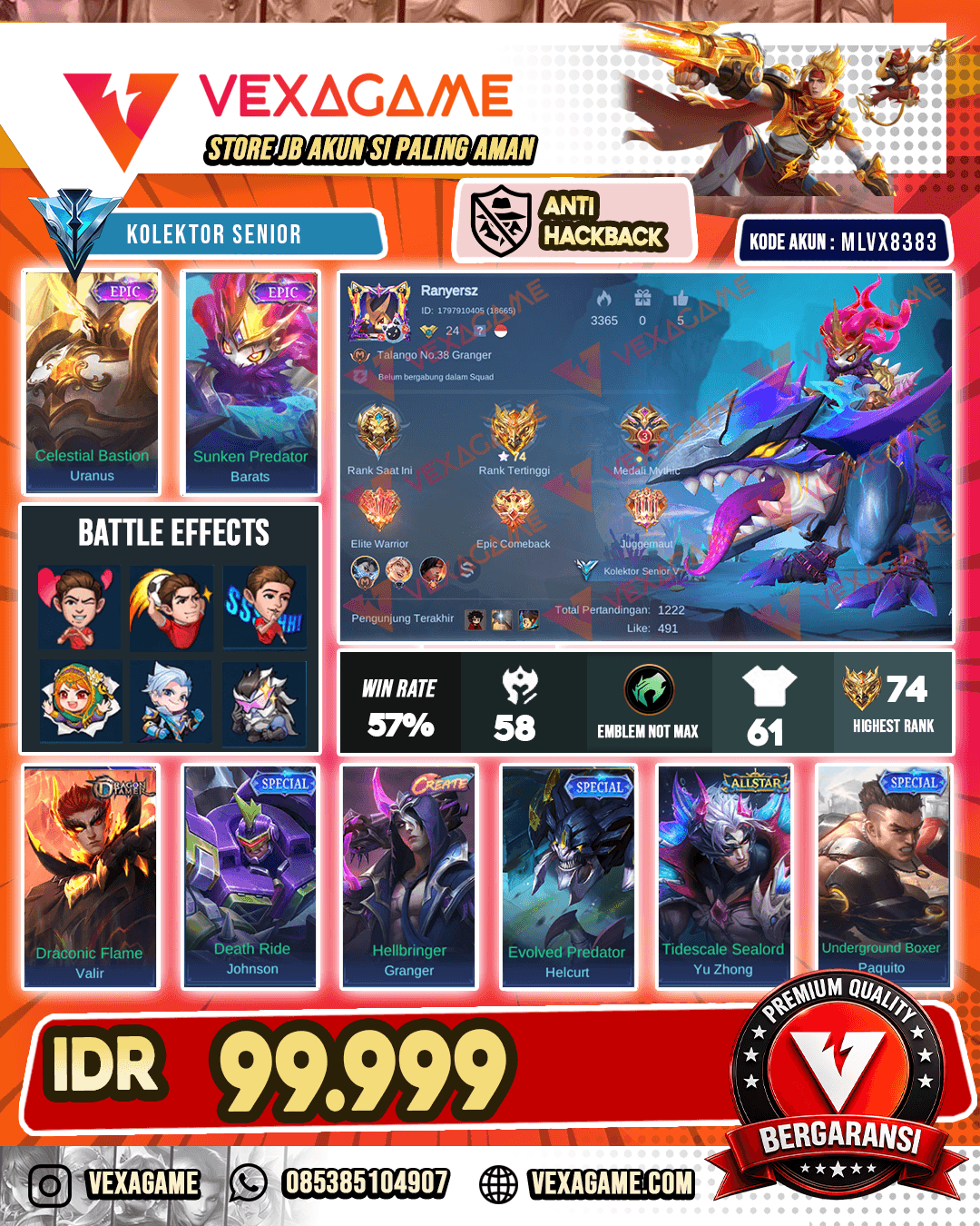 Barats Epic | Uranus Epic